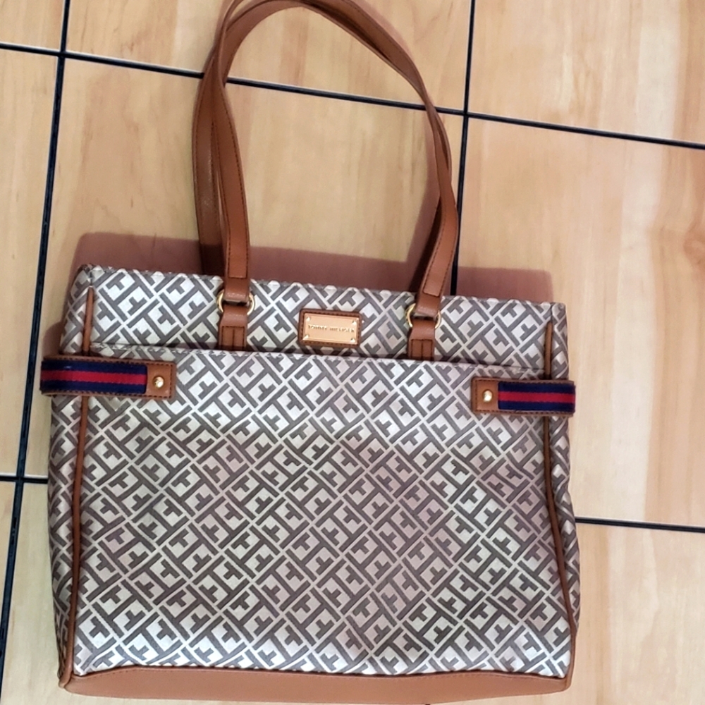 Tommy hilfiger canvas tote bag